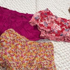 Wild Fable Floral Print Shorts Bundle